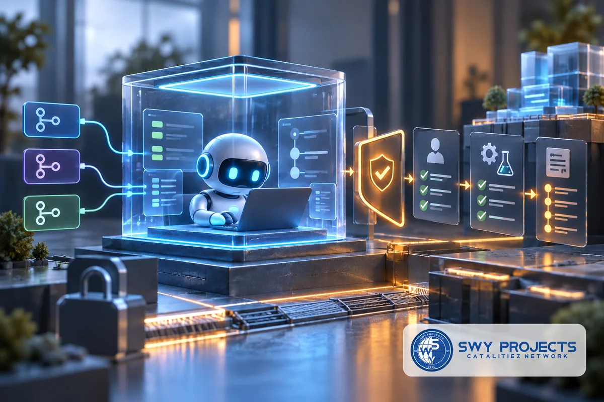 Ilustrasi AI: OpenAI Perkuat Codex dan Daybreak: AI Coding Mulai Masuk Keamanan Software