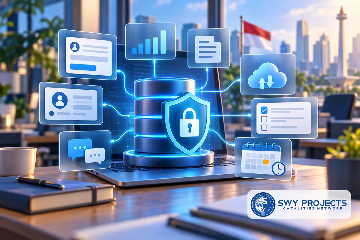 AI illustration: Indonesia Personal Data Protection Law: Complete Business Guide